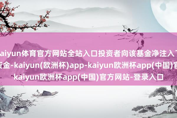 kaiyun体育官方网站全站入口投资者向该基金净注入了1.02亿好意思元资金-kaiyun(欧洲杯)app-kaiyun欧洲杯app(中国)官方网站-登录入口